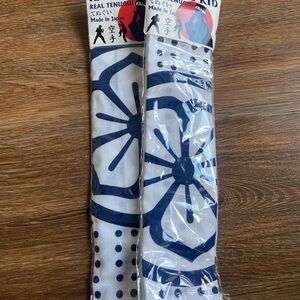 Blue and White Japanese Tenugui Set